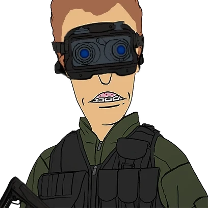 Call of Duty Infil Butt-Head operator