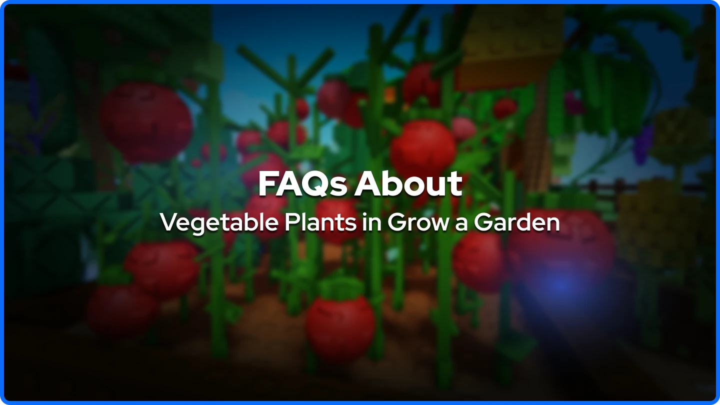 Domande frequenti sulle piante da orto in Grow a Garden