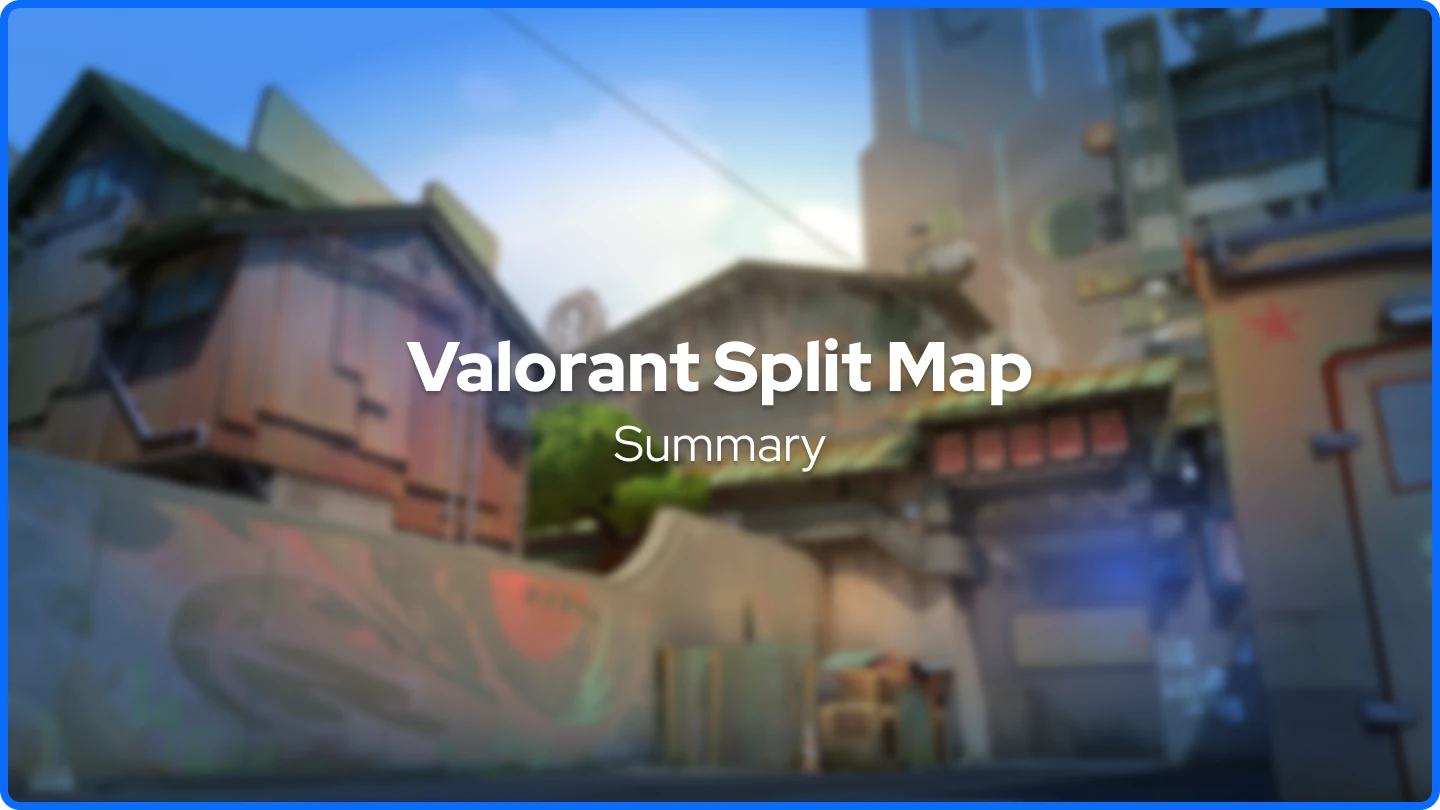 Old buildings on the Valorant Split map