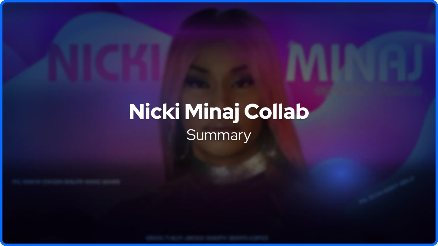 Nicki Minaj Call of Duty Collab Banner