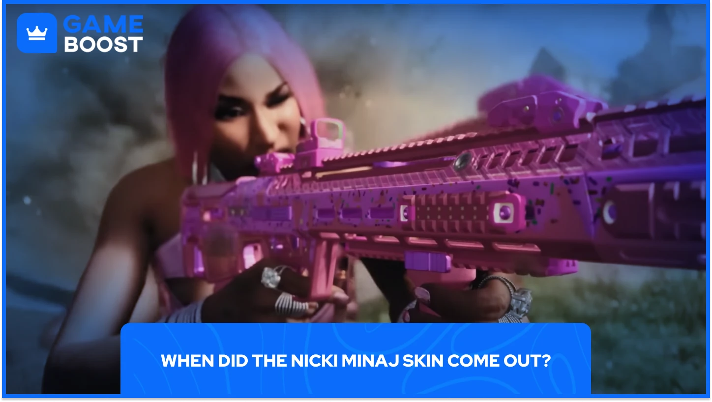 Nicki MInaj Call of Duty pink weapon