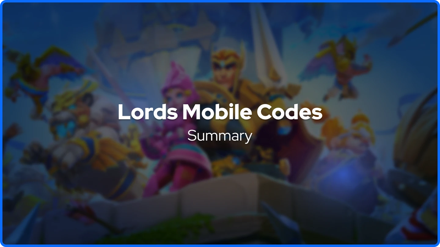 Lords Mobile Heroes background
