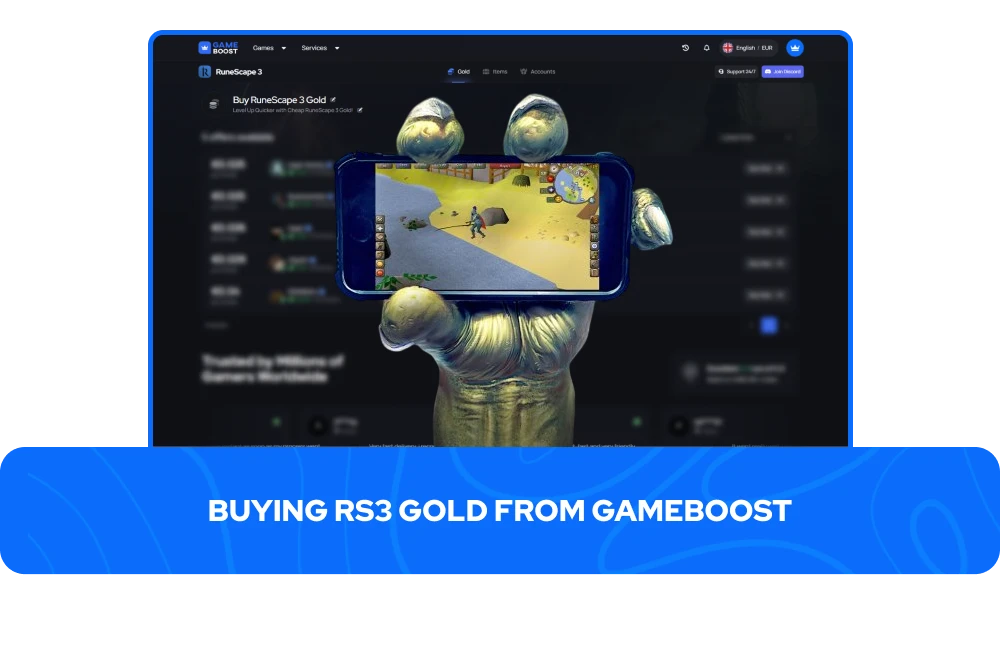 RS3 Gold for sale