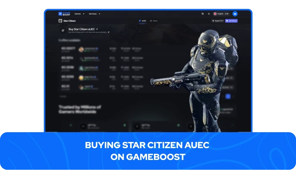 Star Citizen aUEC for sale