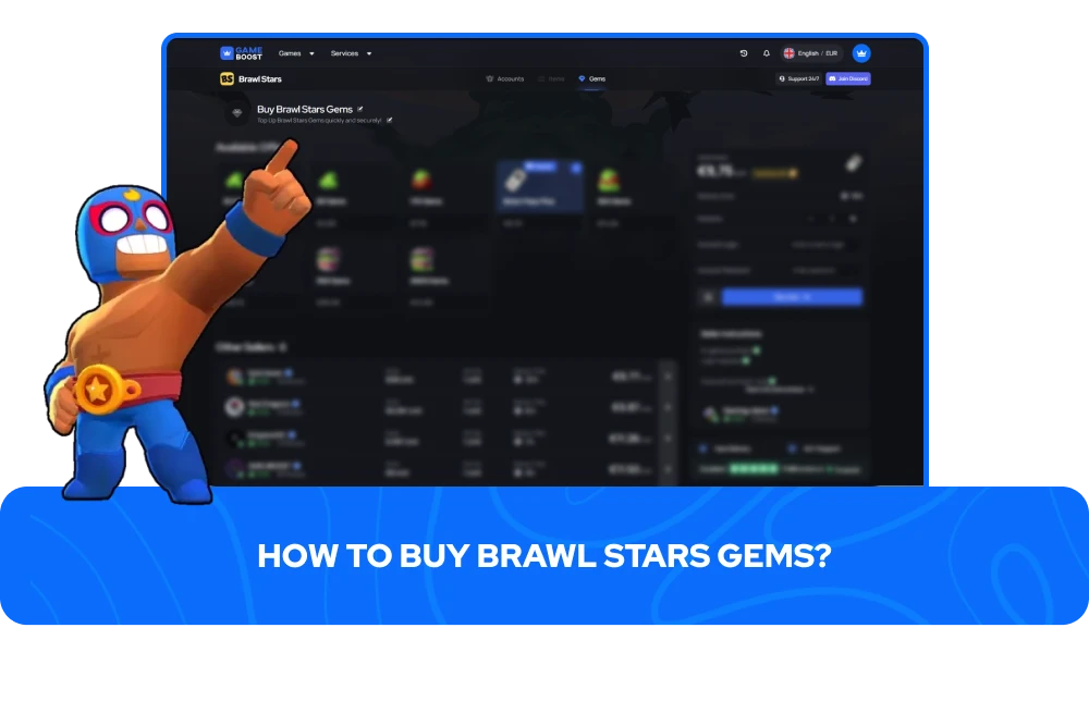 C&oacute;mo comprar Gems de Brawl Stars