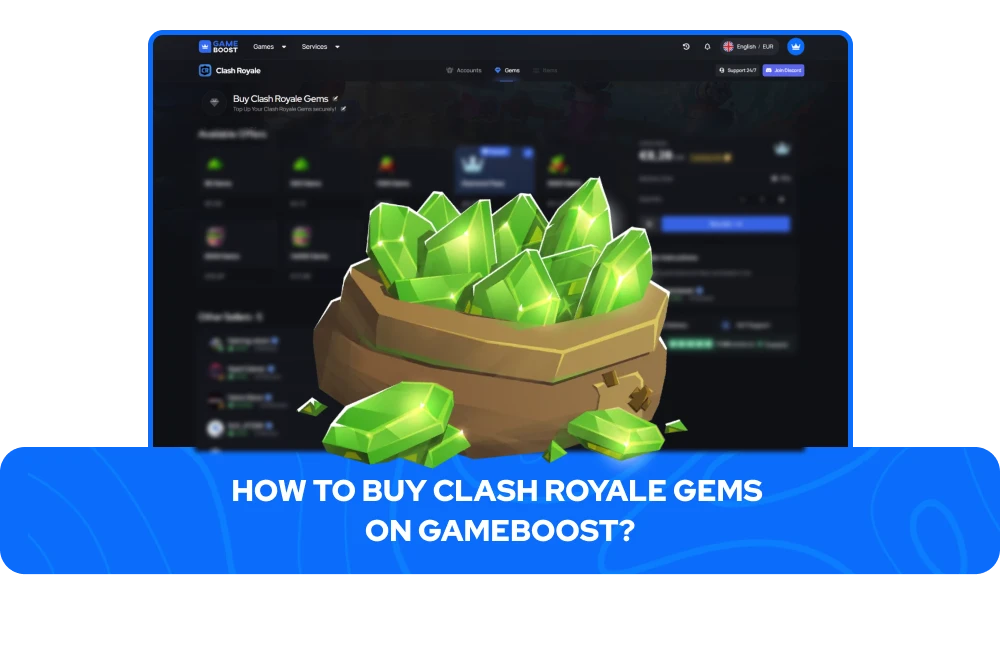 gemme per clash royale in vendita