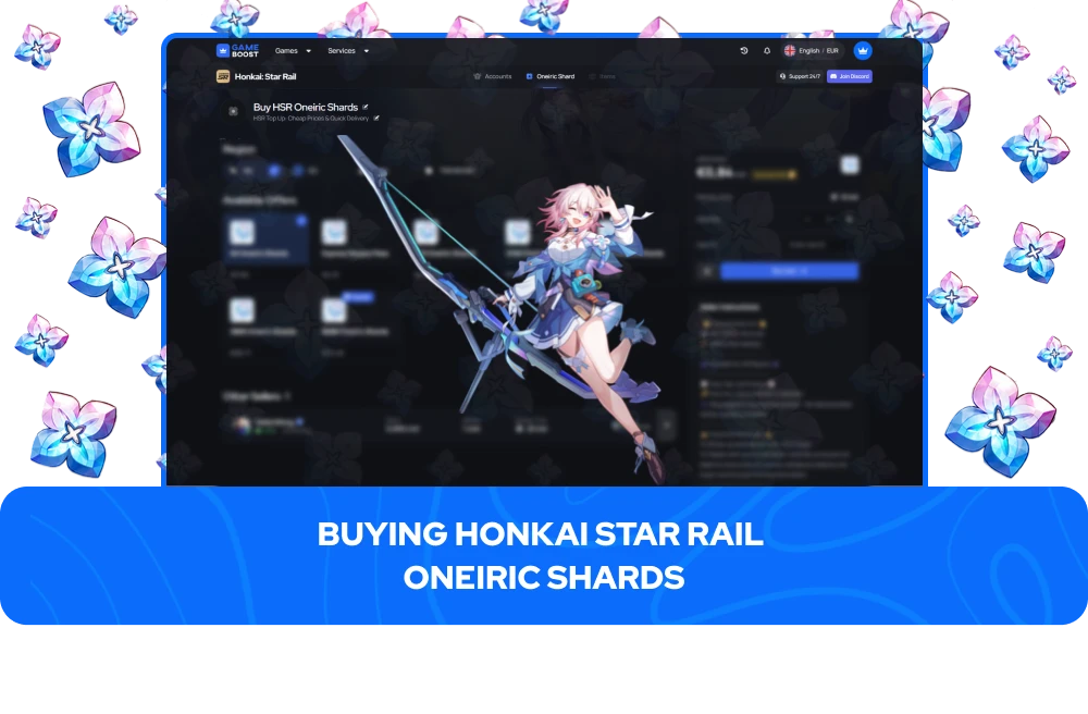 Honkai Star Rail онейрические осколки на продажу