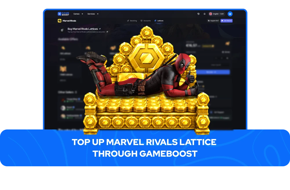 Marvel Rivals Lattice p&aring;fyll til salgs