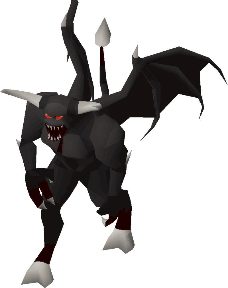 OSRS Black Demon png