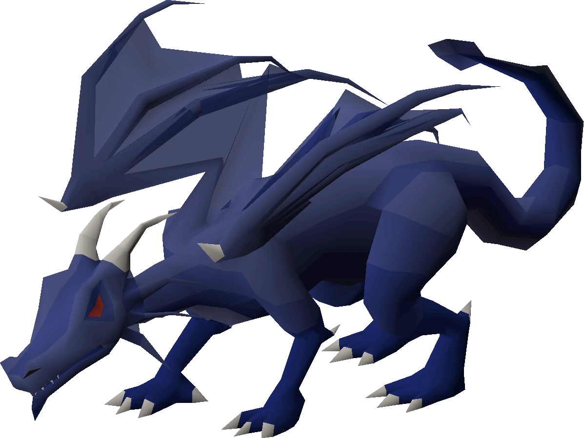 OSRS Blue Dragon png