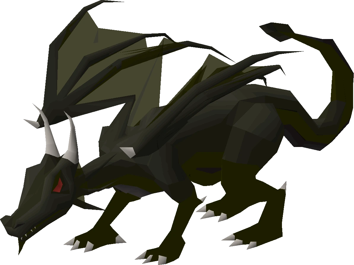 OSRS Black Dragon png