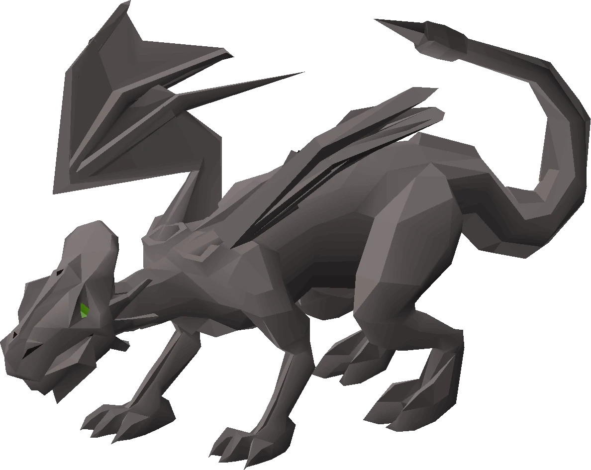 OSRS Iron Dragon png