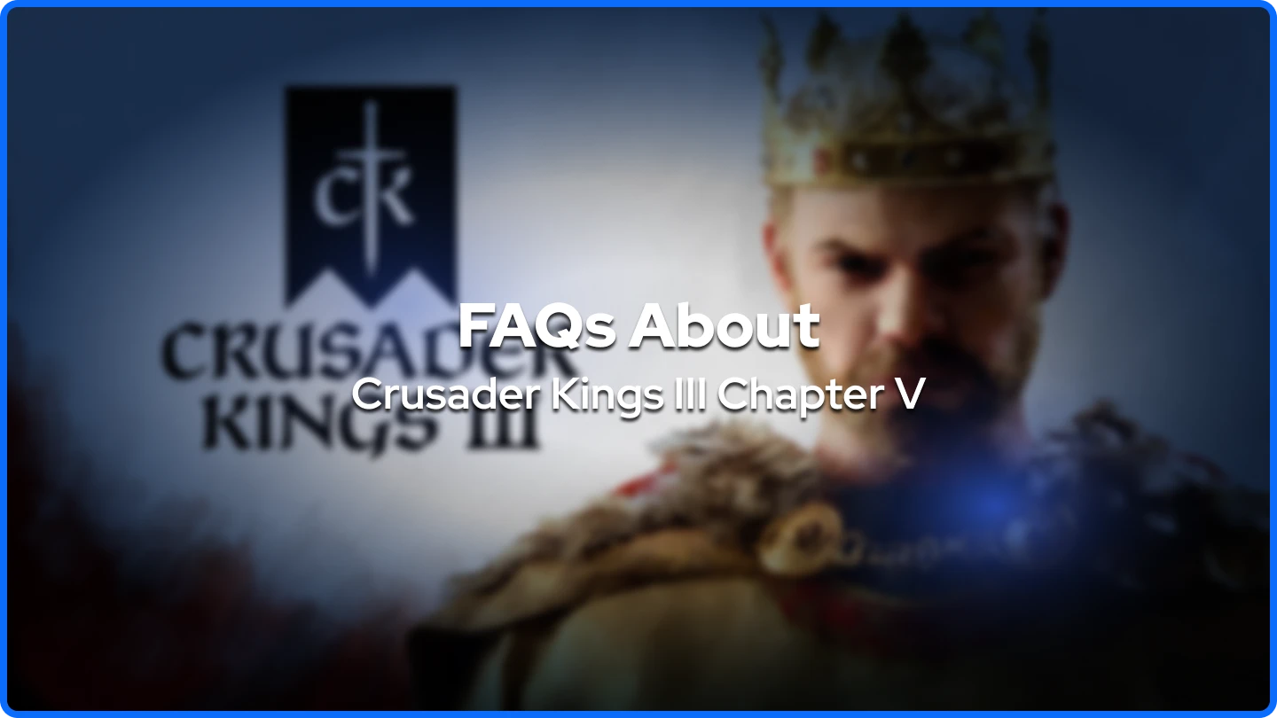 a picture of Crusader Kings III game cover