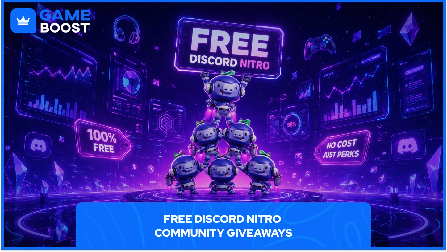 Free Discord Nitro Community Giveaways
