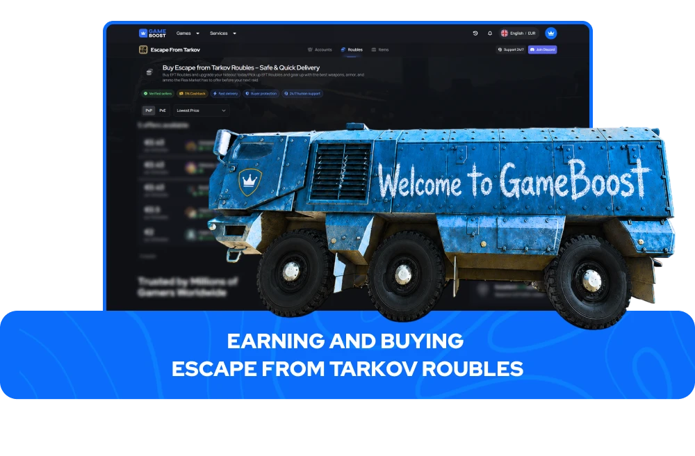buying Escape from Tarkov Roubles