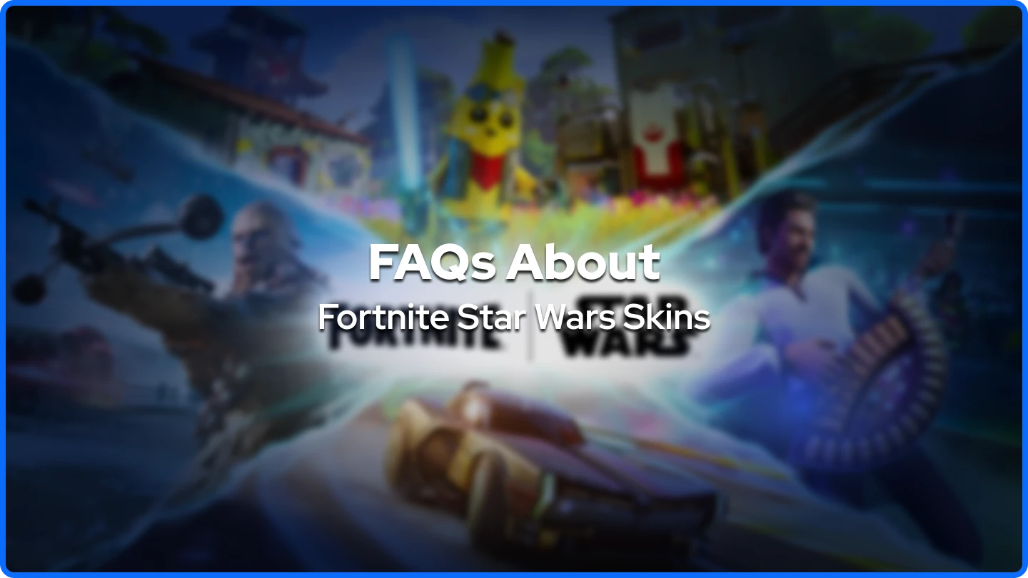 a picture of fortnite x star wars collab
