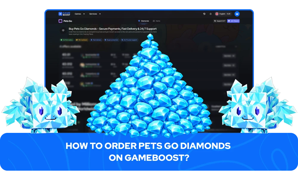 Pets Go Diamonds til salgs