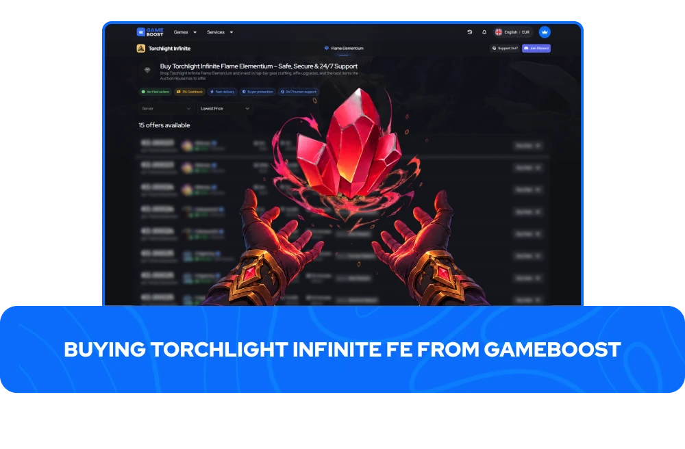 Torchlight Infinite Plamen Elementium na prodaju