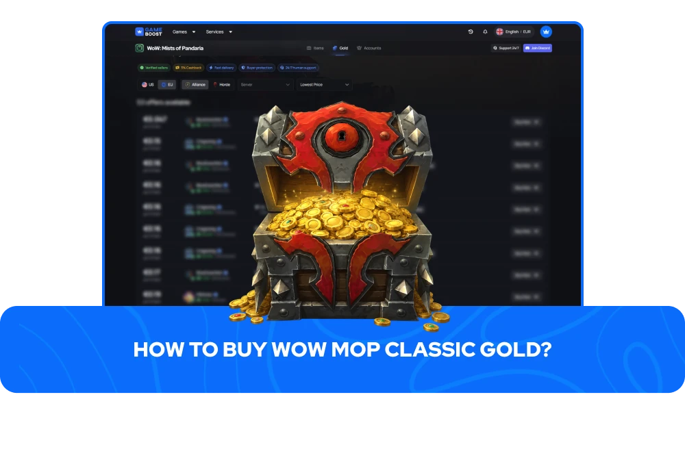WoW MoP Classic Złoto na sprzedaż