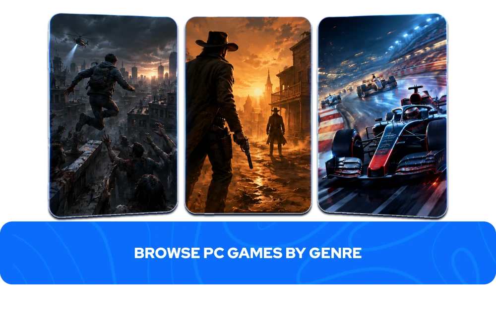 browse pc games by genre