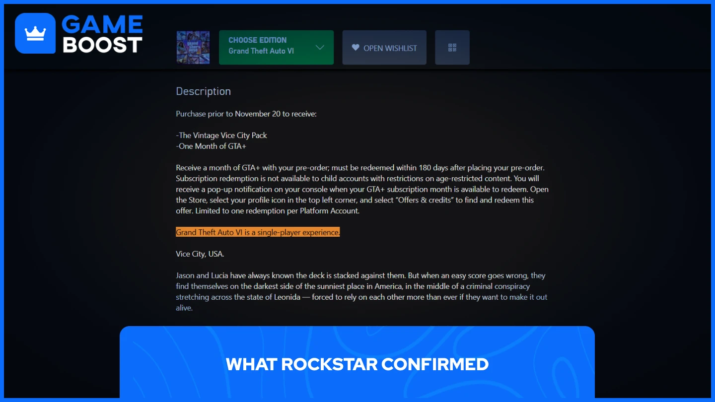 un'immagine della pagina del negozio xbox di gta 6