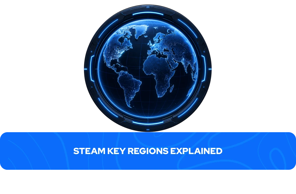 Steamキーの地域について