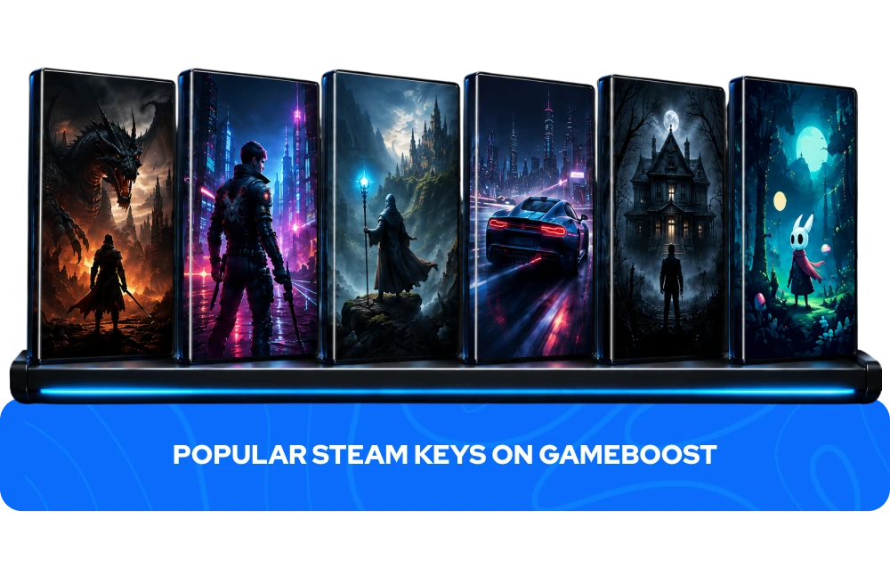 ゲームブーストで人気のSteamキー