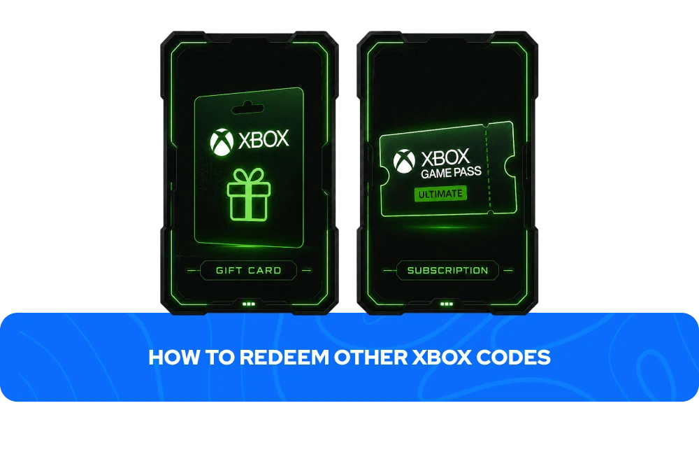 他の Xbox コードの引き換え方法