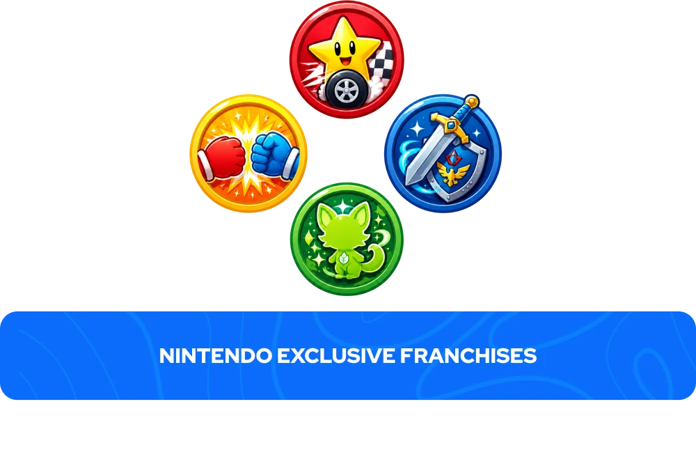 nintendo ekskluzivne fran&scaron;ize