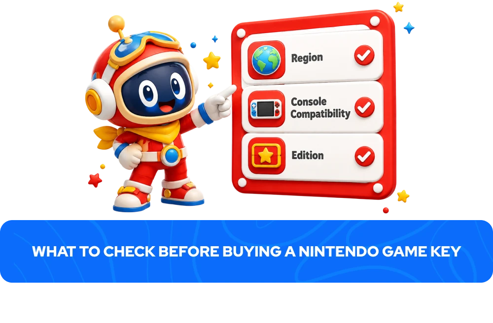 &scaron;to provjeriti prije kupnje nintendo igre ključa