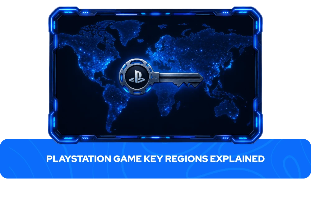 forklaring av playstation spillnøkkelregioner