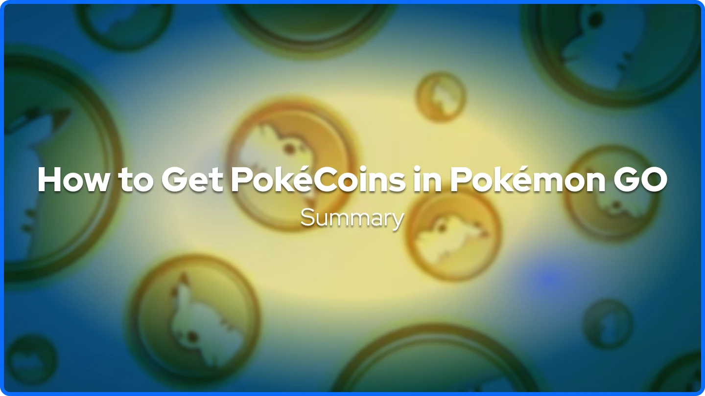 Como Conseguir PokéCoins no Pokémon GO Resumo