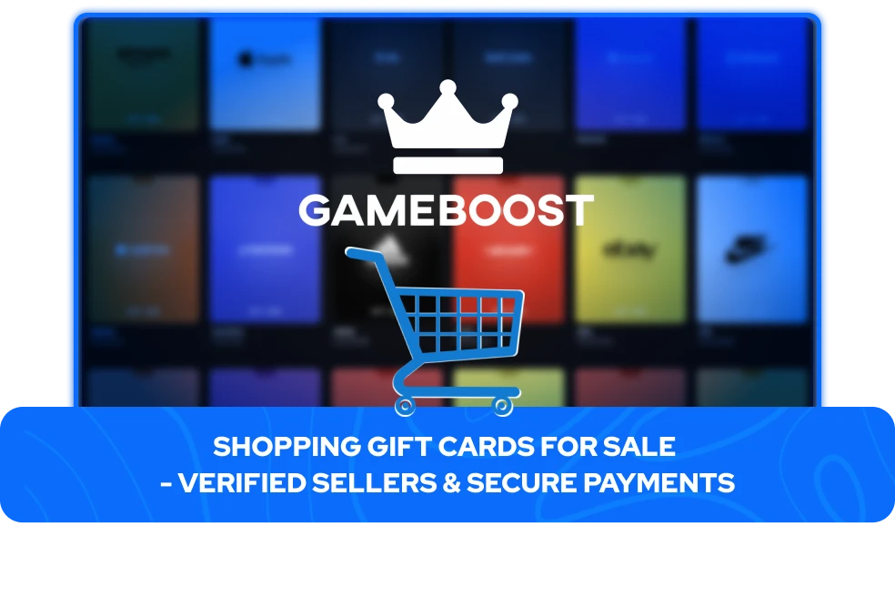 Køb gavekort til shopping til salg