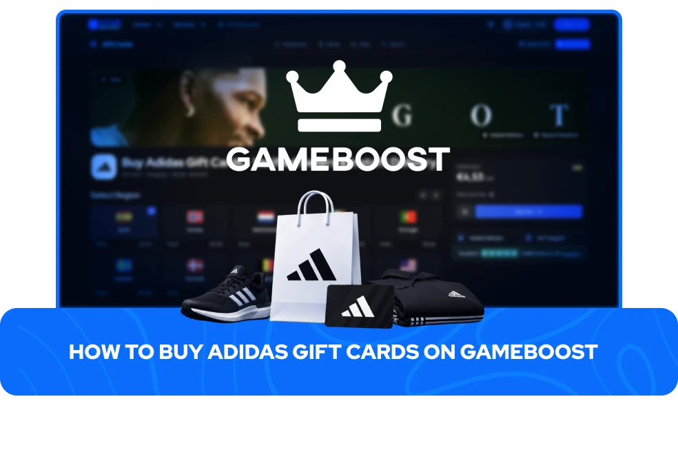 Jak koupit d&aacute;rkov&eacute; karty Adidas na GameBoost