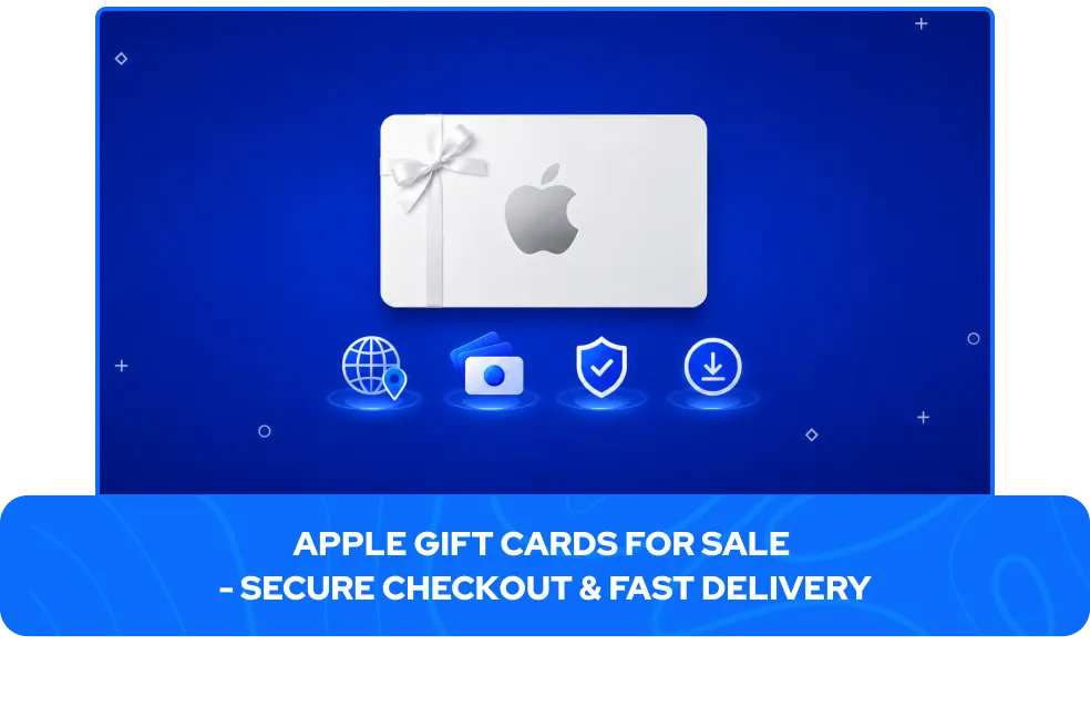 Apple gavekort til salg