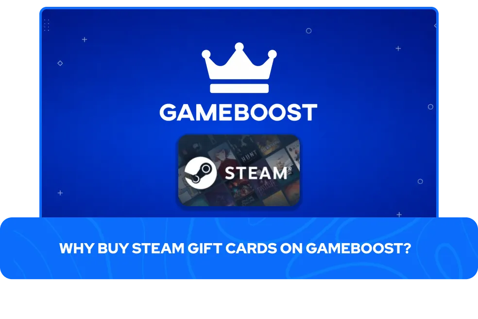 Buy Steam Gift Card on GameBoost