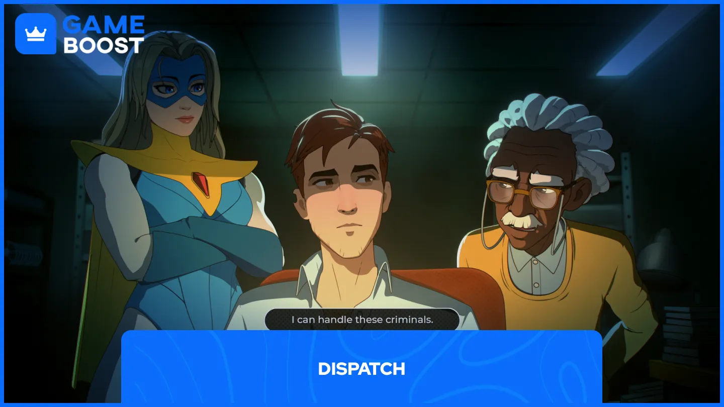 tangkapan layar gameplay dispatch