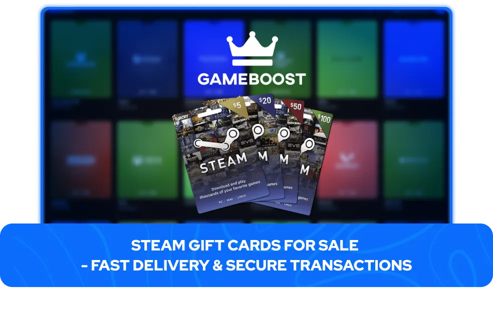 Buy Digital Steam Gift Cards