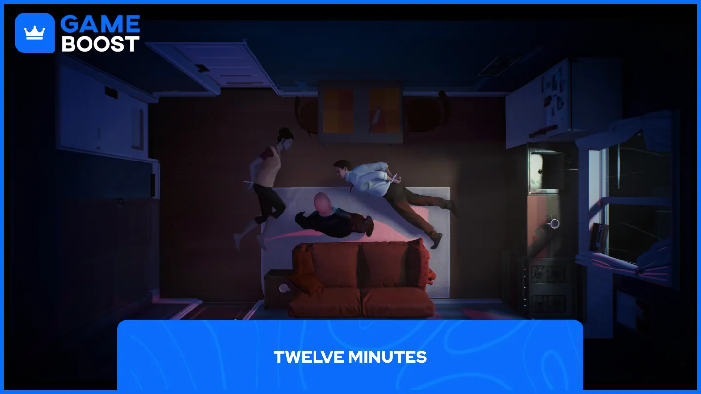 tangkapan layar gameplay Twelve Minutes