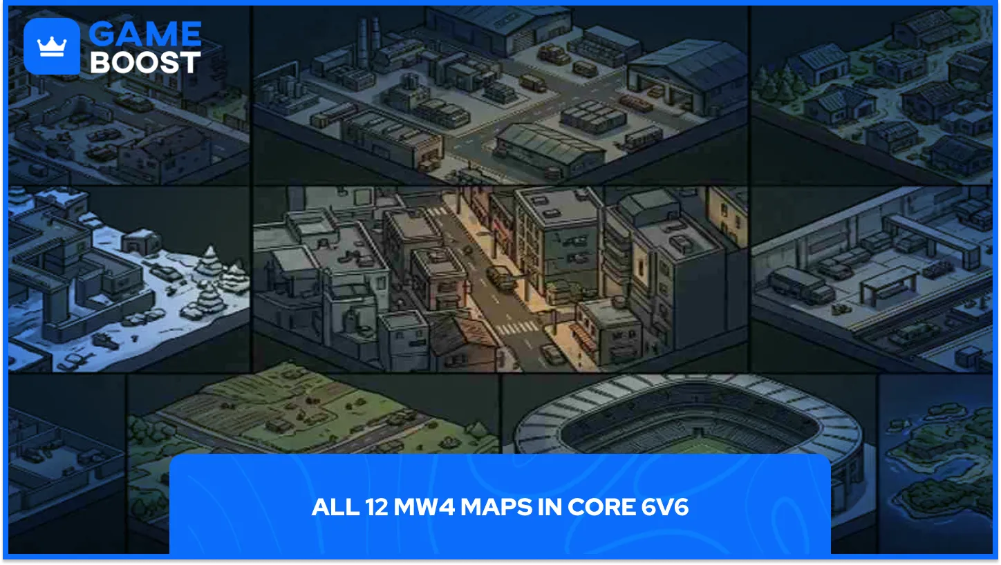 All 12 MW4 Maps in Core 6v6