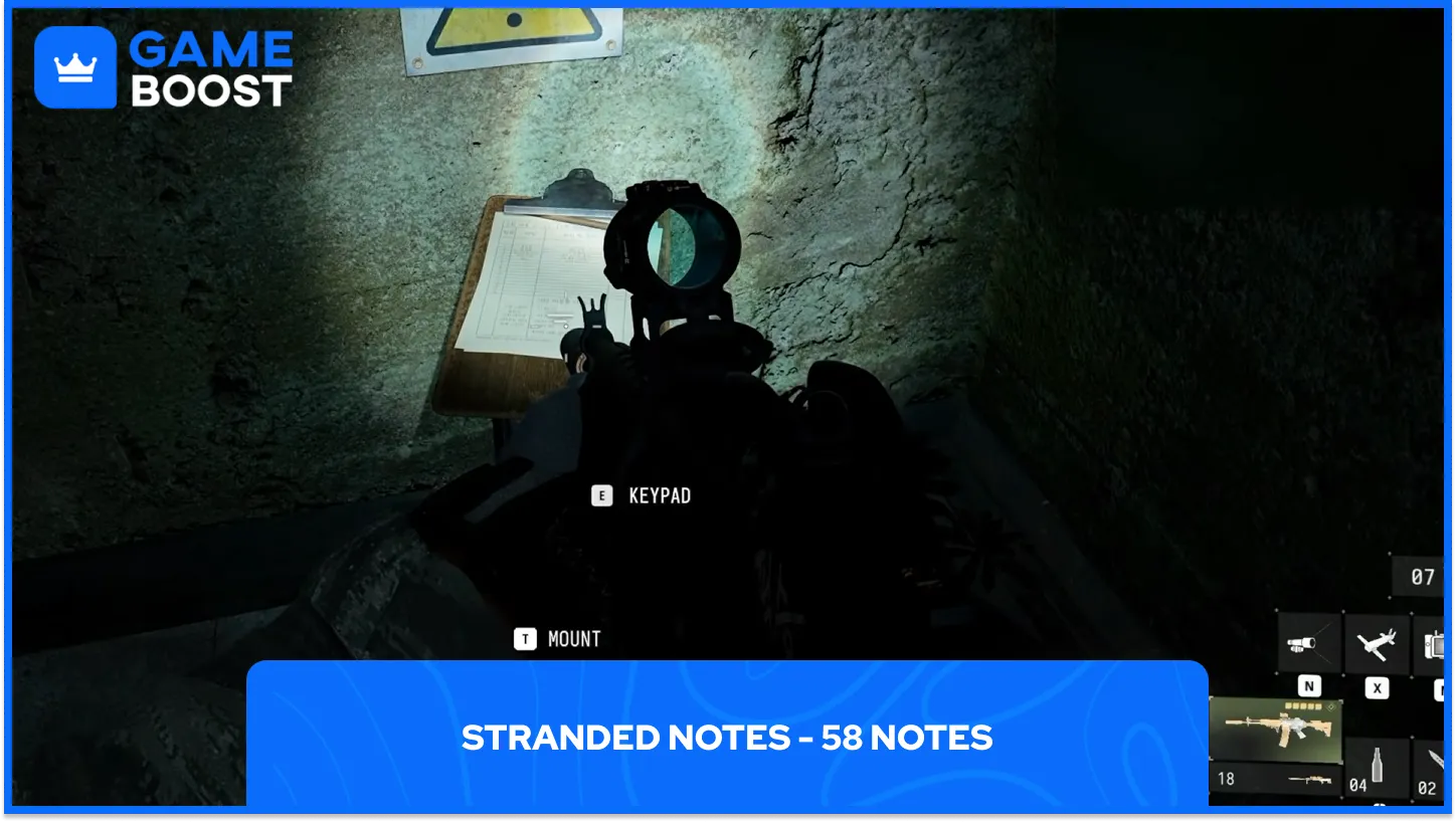 Call of Duty Modern Warfare Mission 10 Stranded Notes