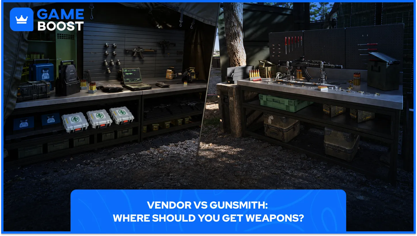 vendor vs gunsmith: where should you get weapons?