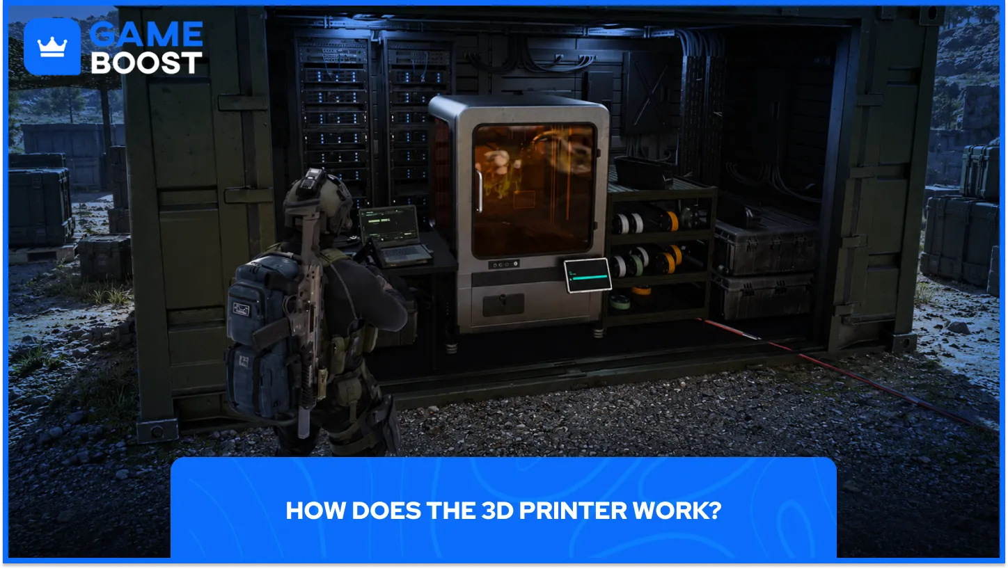 how does the 3d printer work?