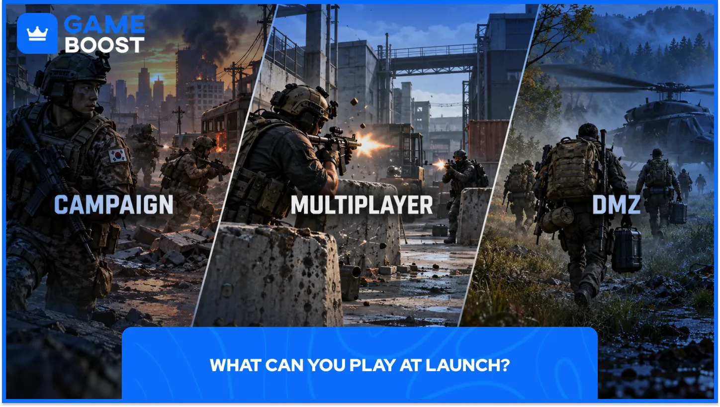 what can you play at launch?