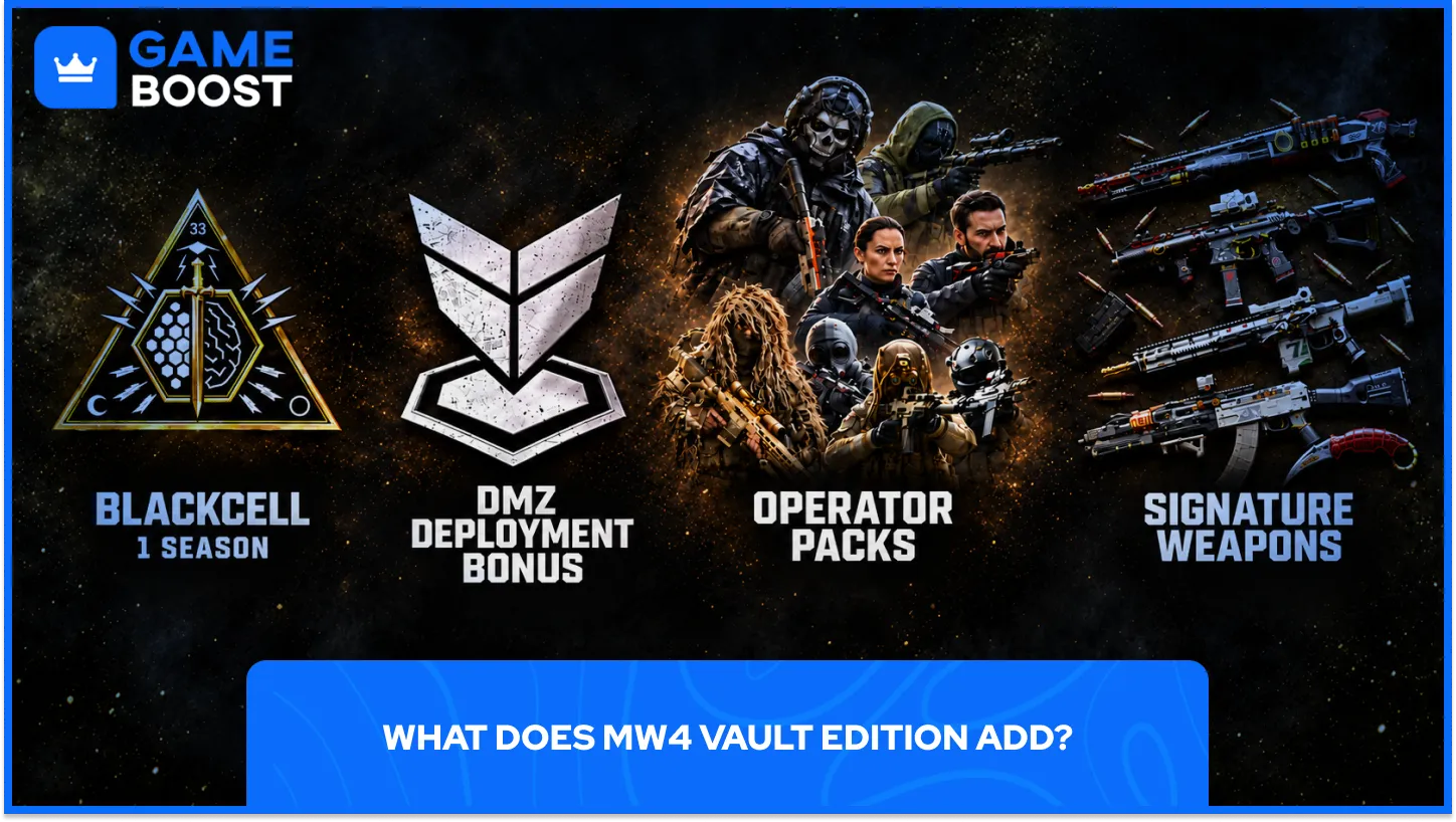 what does mw4 vault edition add?