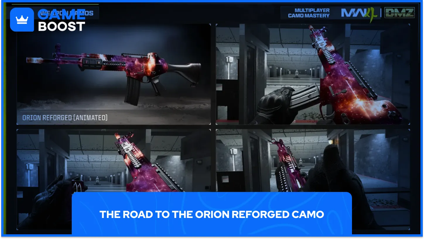 The Road to the Orion Reforged Camo