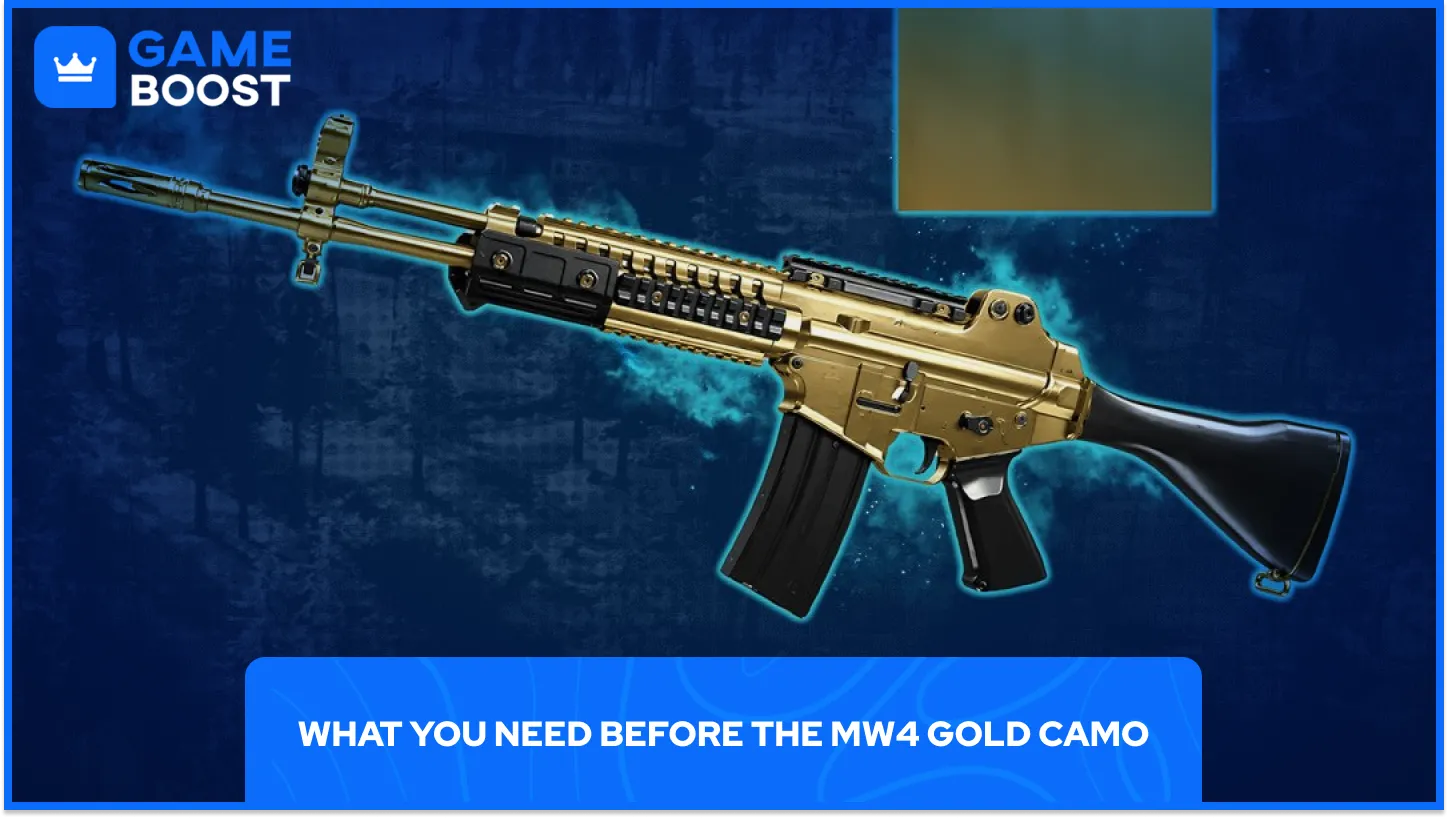 What You Need Before the MW4 Gold Camo