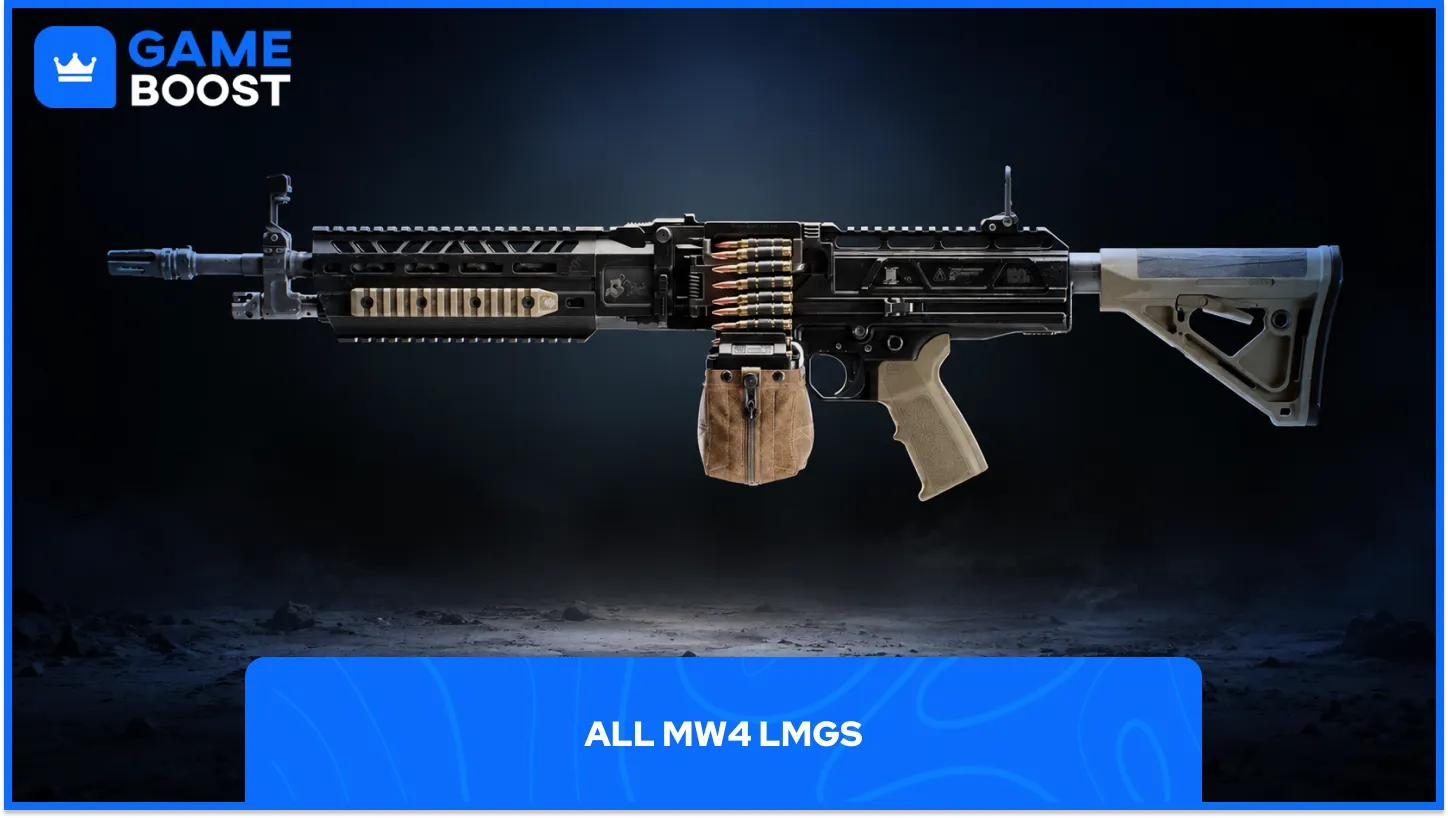 all mw4 lmgs