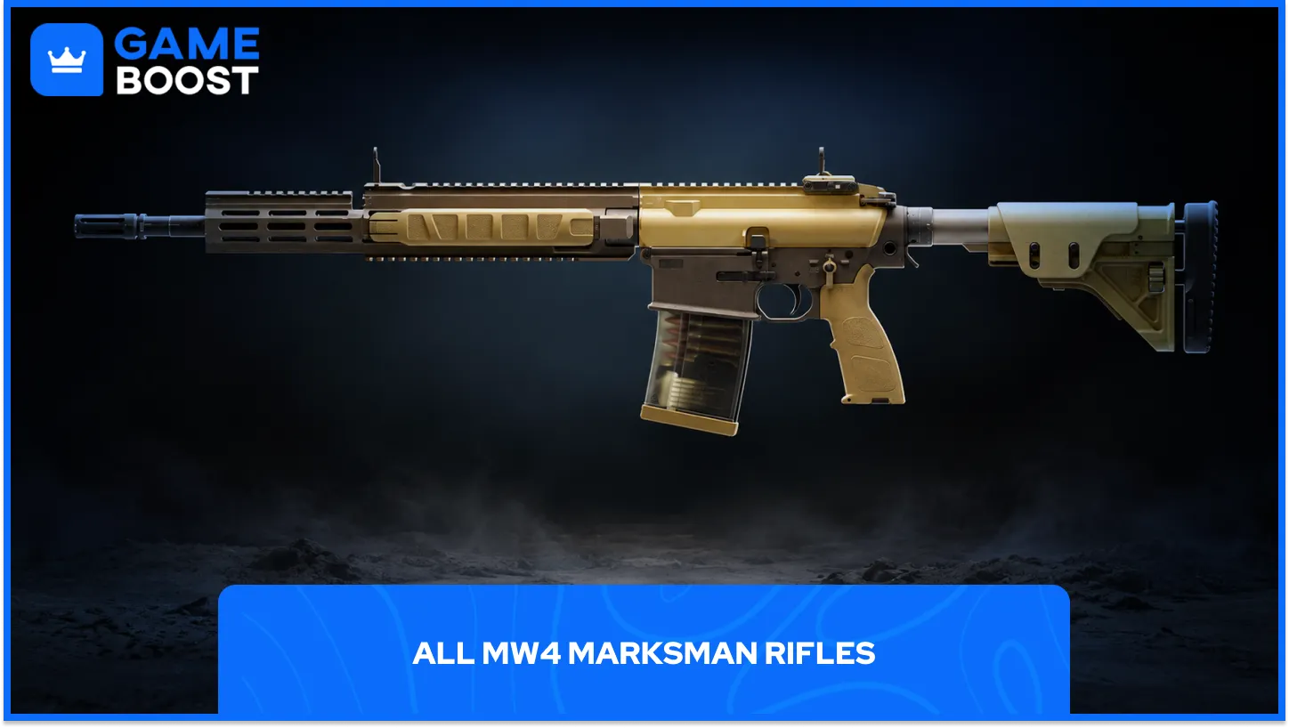 all mw4 marksman rifles