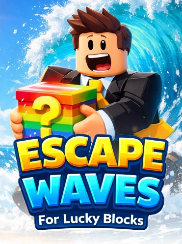 Escape Waves For Lucky Blocks Art